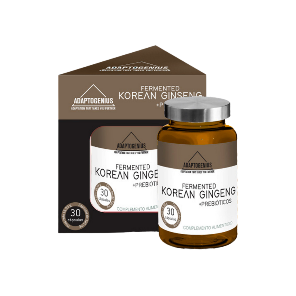 Adaptogenius Ginseng Vermelho Coreano 30cap – Bioserum