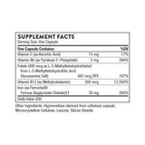 Advanced Iron Complex (ex Ferrasorb) 60cap - Thorne