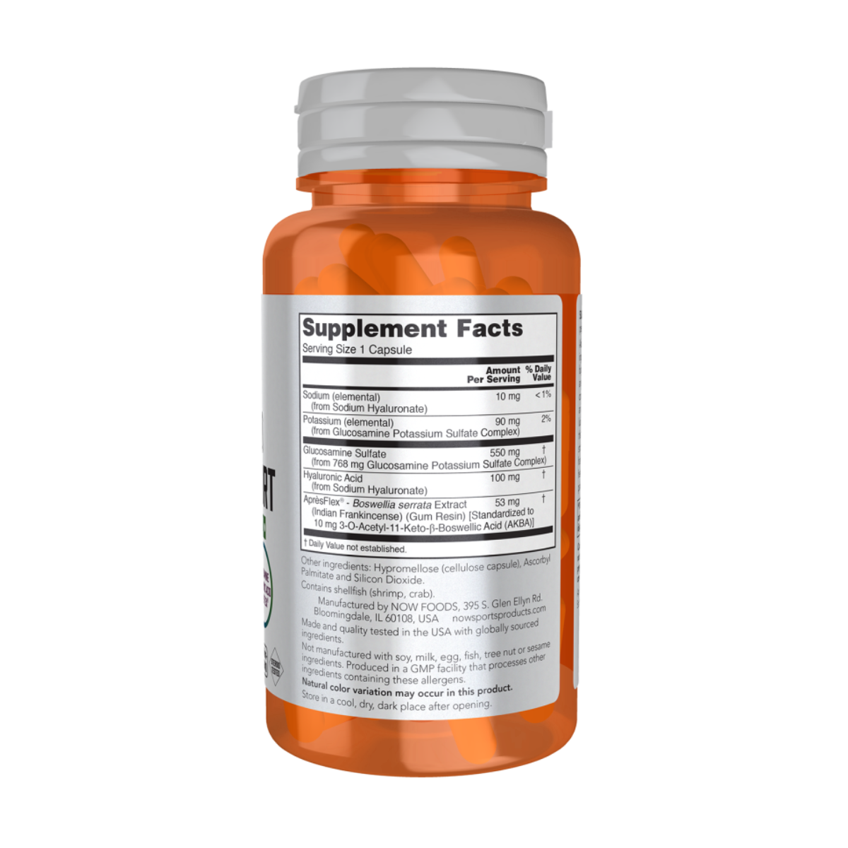 Advanced Joint Support 60cap - Now Foods