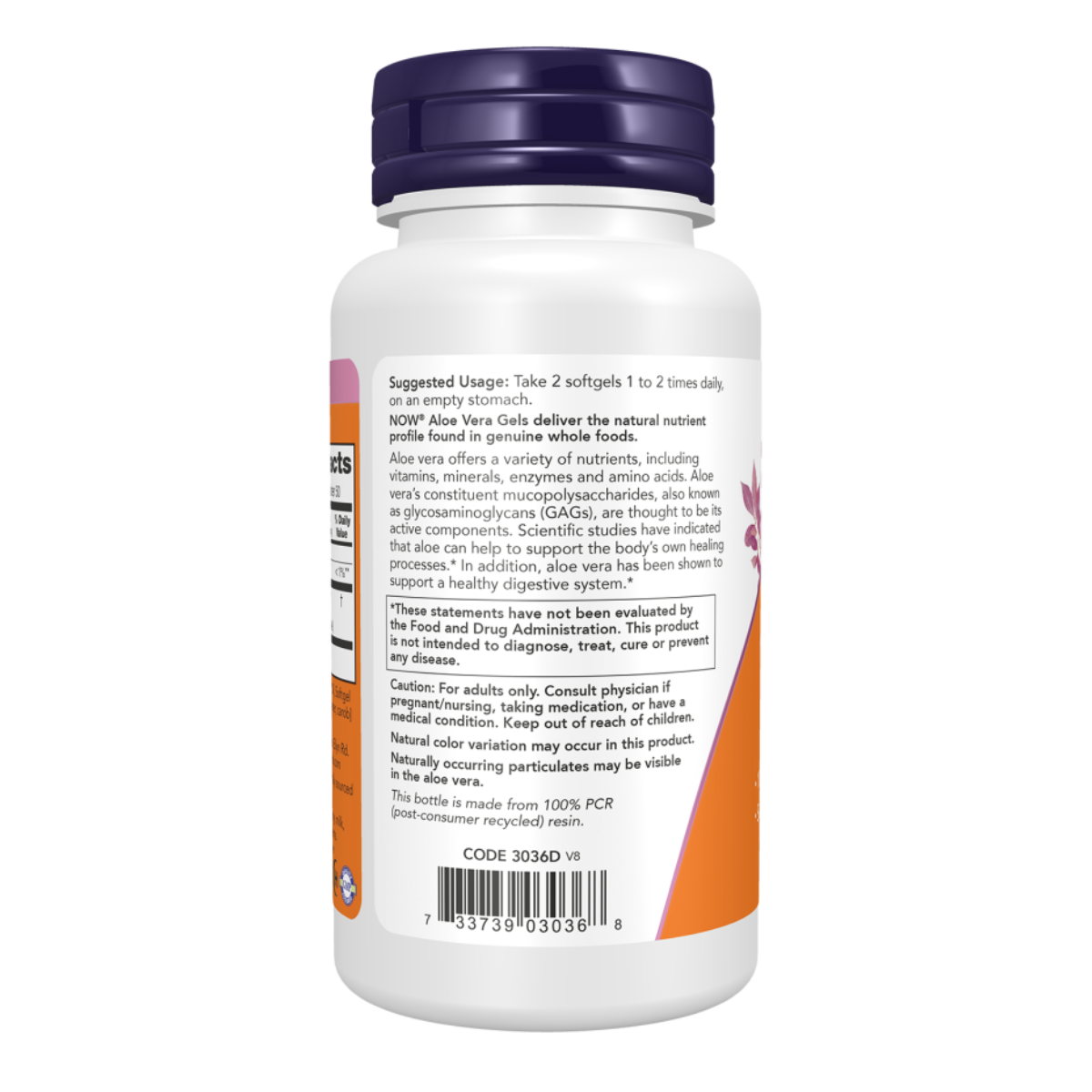 Aloe Vera 250sft - Now Foods