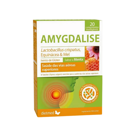 Amygdalise Sabor Menta 20comp - Dietmed