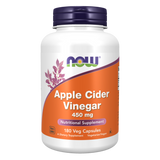 Apple Cider Vinegar 450mg 180cap - Now