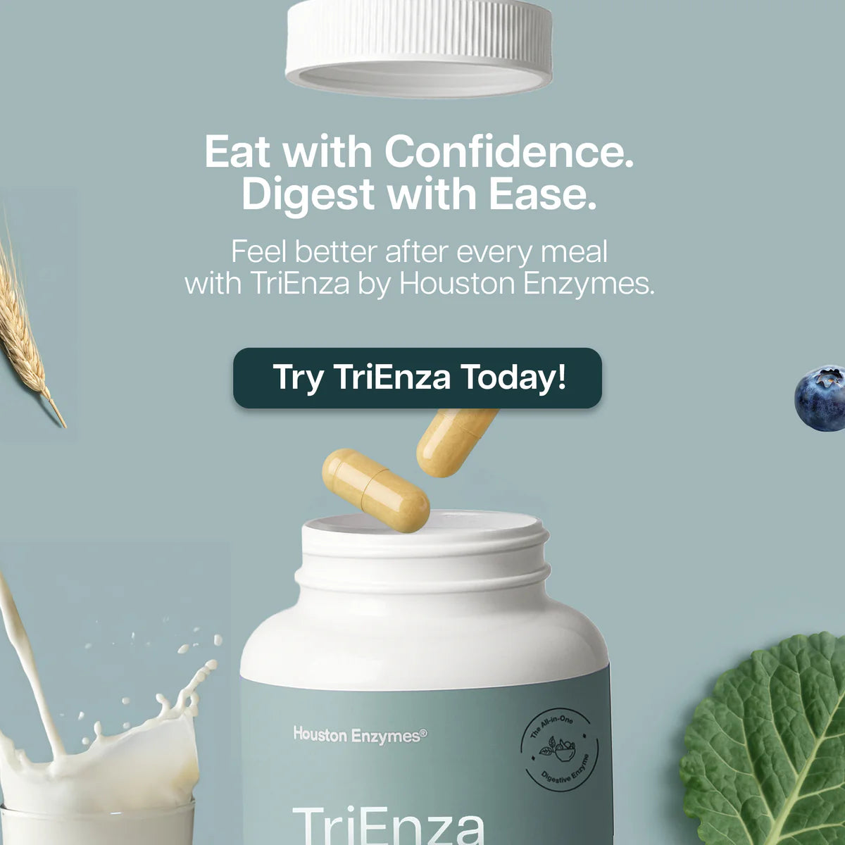 TriEnza 180chew - Houston Enzymes