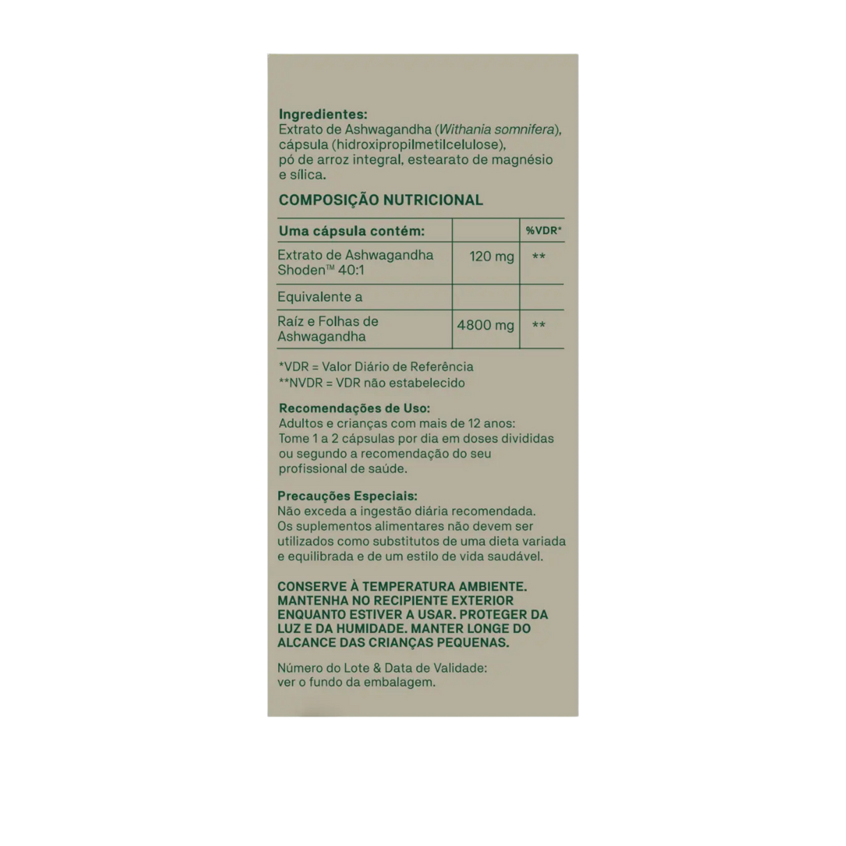 Ashwagandha Bioactive 60cap - Natroceutics