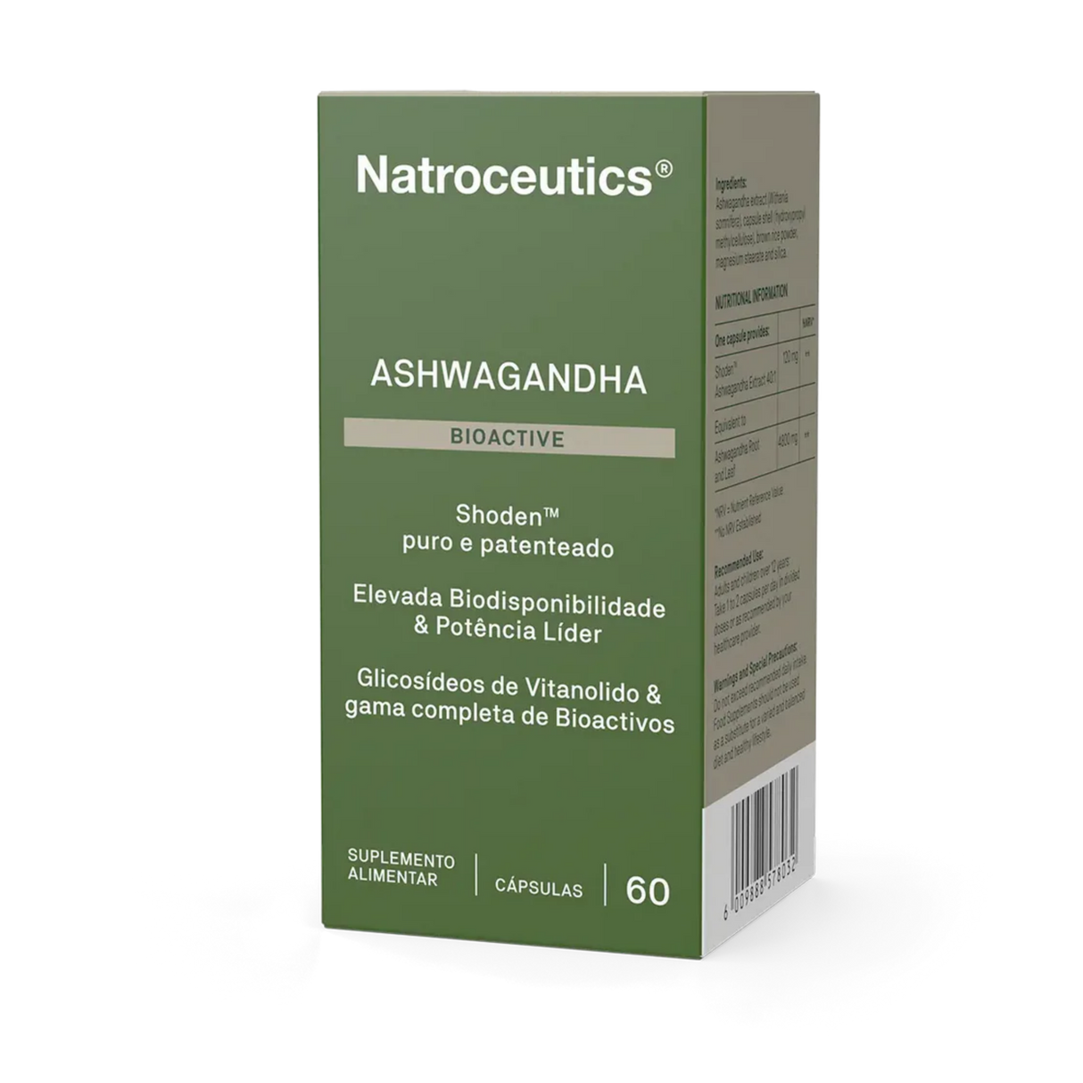 Ashwagandha Bioactive 60cap - Natroceutics
