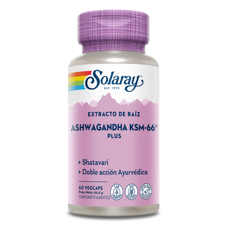 Ashwagandha KSM-66® 60vcap - Solaray