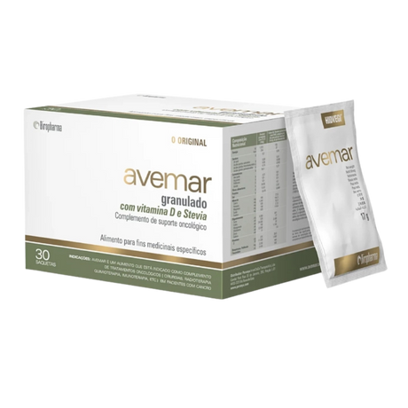 Avemar Granulado com Vitamina D e Stévia 30 saquetas