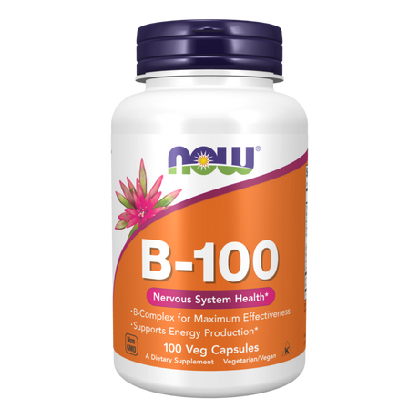 B-100 100vcap - Now Foods