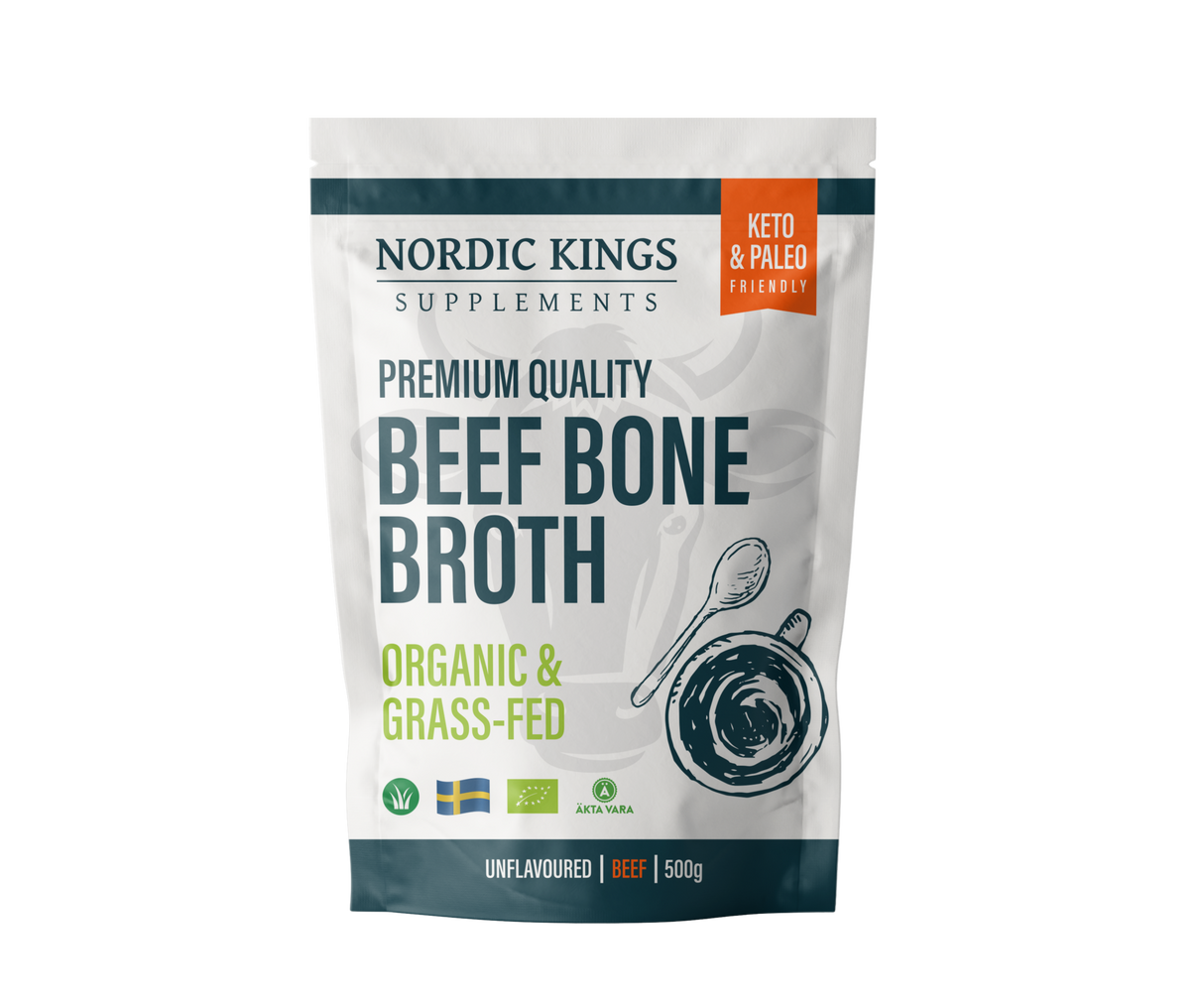 Beef Bone Broth 500g - Nordic Kings