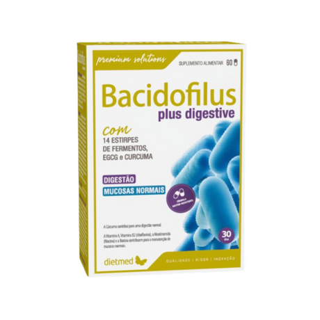 Bacidofilus Plus Digestive 60cap - Dietmed