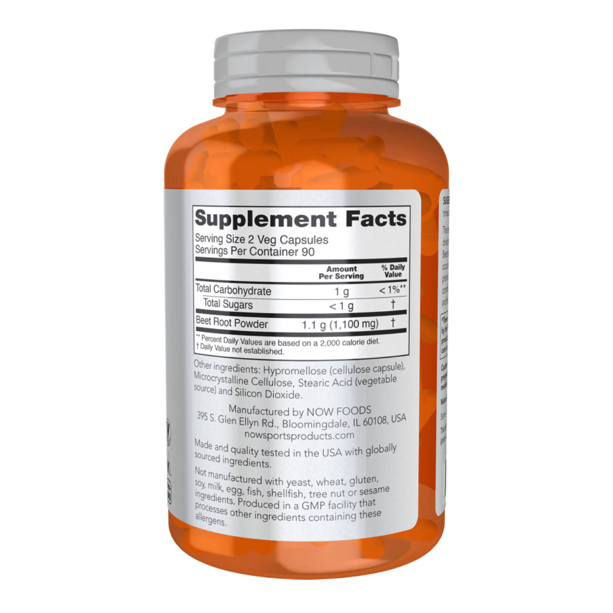Beet Root Capsules 180cap - Now
