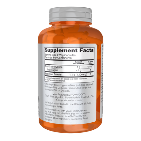 Beet Root Capsules 180cap - Now