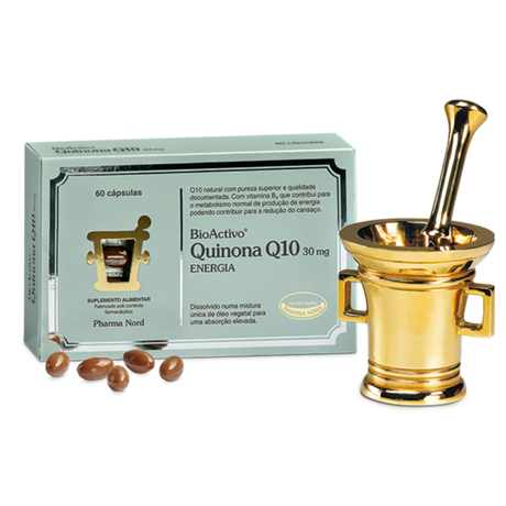 BioActivo Quinona Q10 30mg 60cap - Pharma Nord