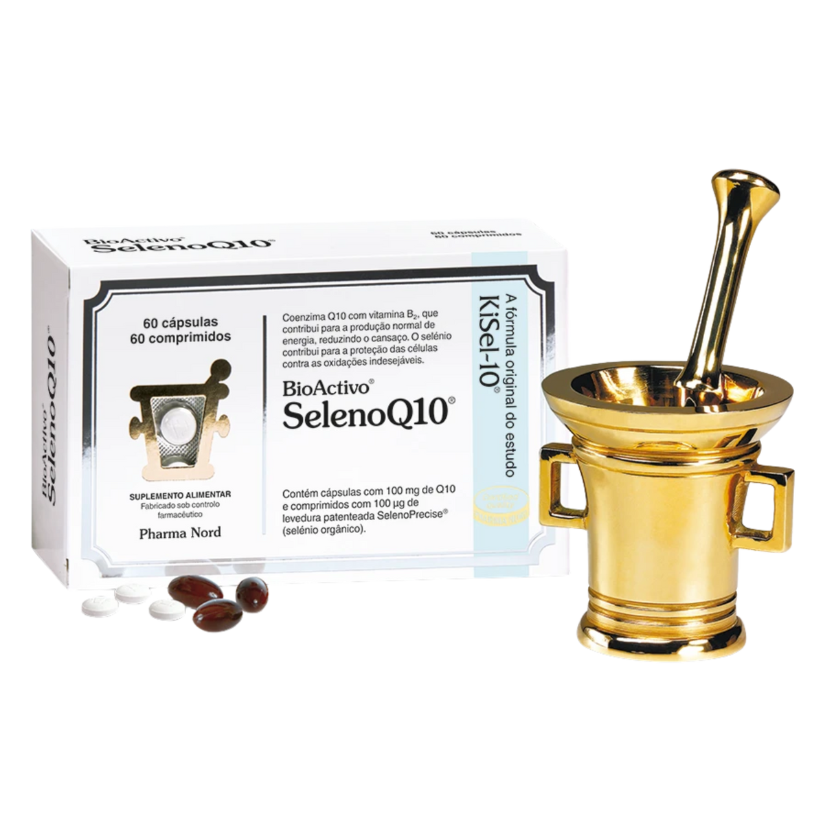 BioActivo SelenoQ10 60cap+60comp - Pharma Nord