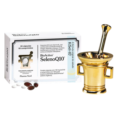 BioActivo SelenoQ10 60cap+60comp - Pharma Nord