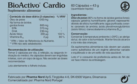 BioActivo Cardio 60cap - Pharma Nord