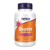 Biotin 5.000mcg 120vcap - Now Foods