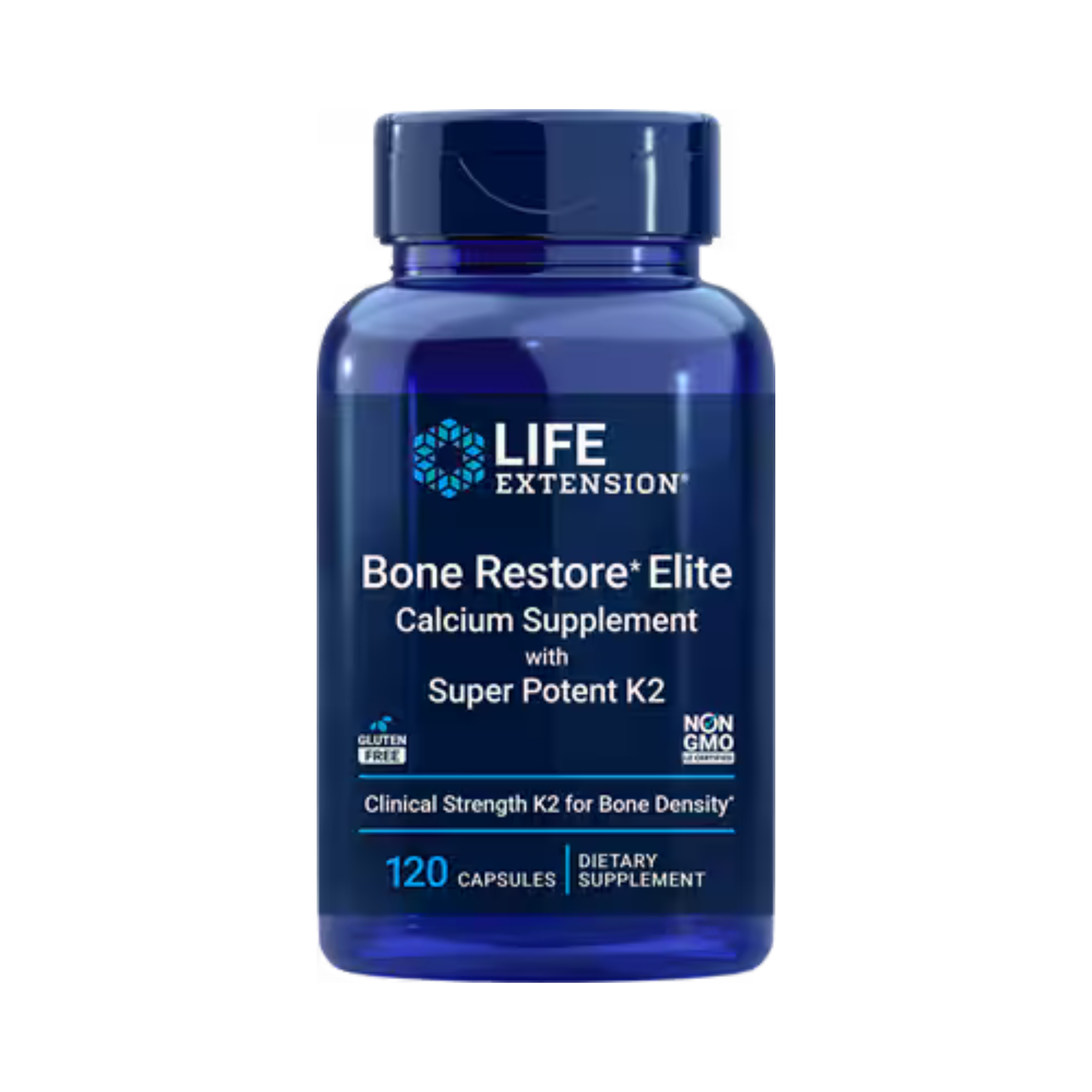 Bone Restore Elite with Super Potent K2 120cap - Life Extension