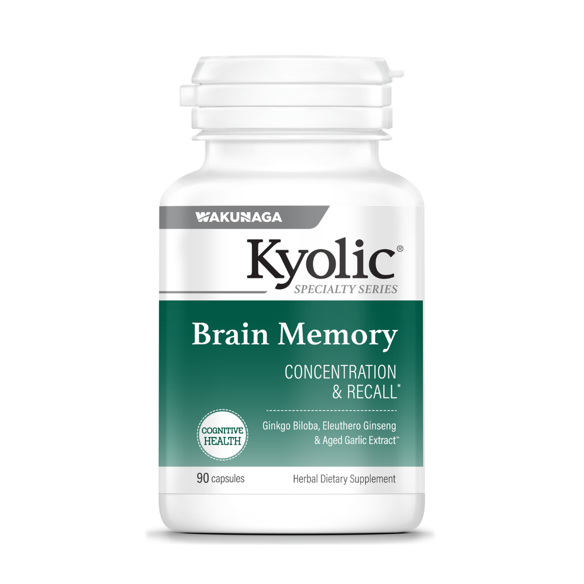 Brain Memory 90cap - Kyolic