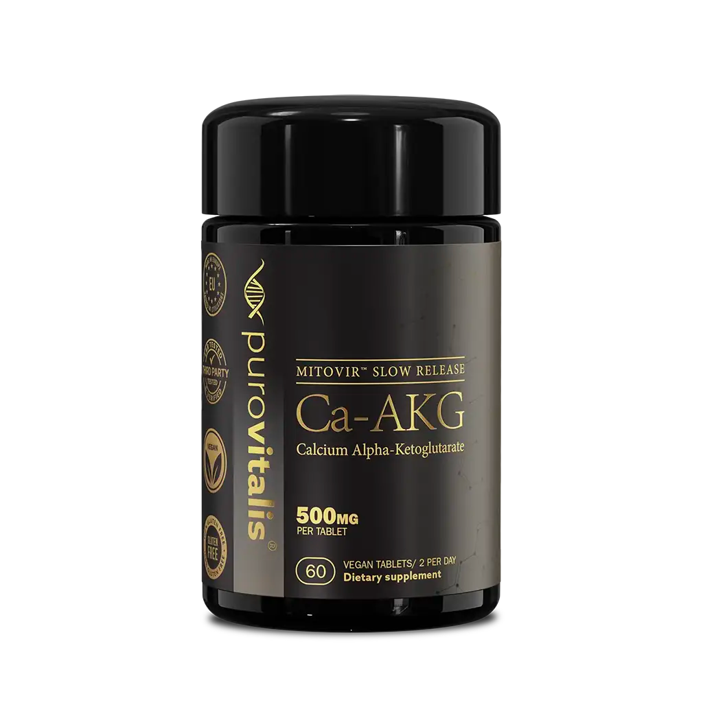 Calcium AKG 60tab - PuroVitalis