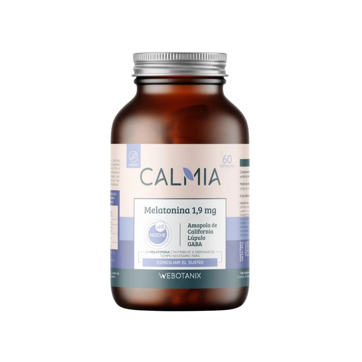 Calmia Noite 60cap - Webotanix