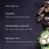 Castor Oil (Óleo de Rícino) Organic 250ml - Kiki Health