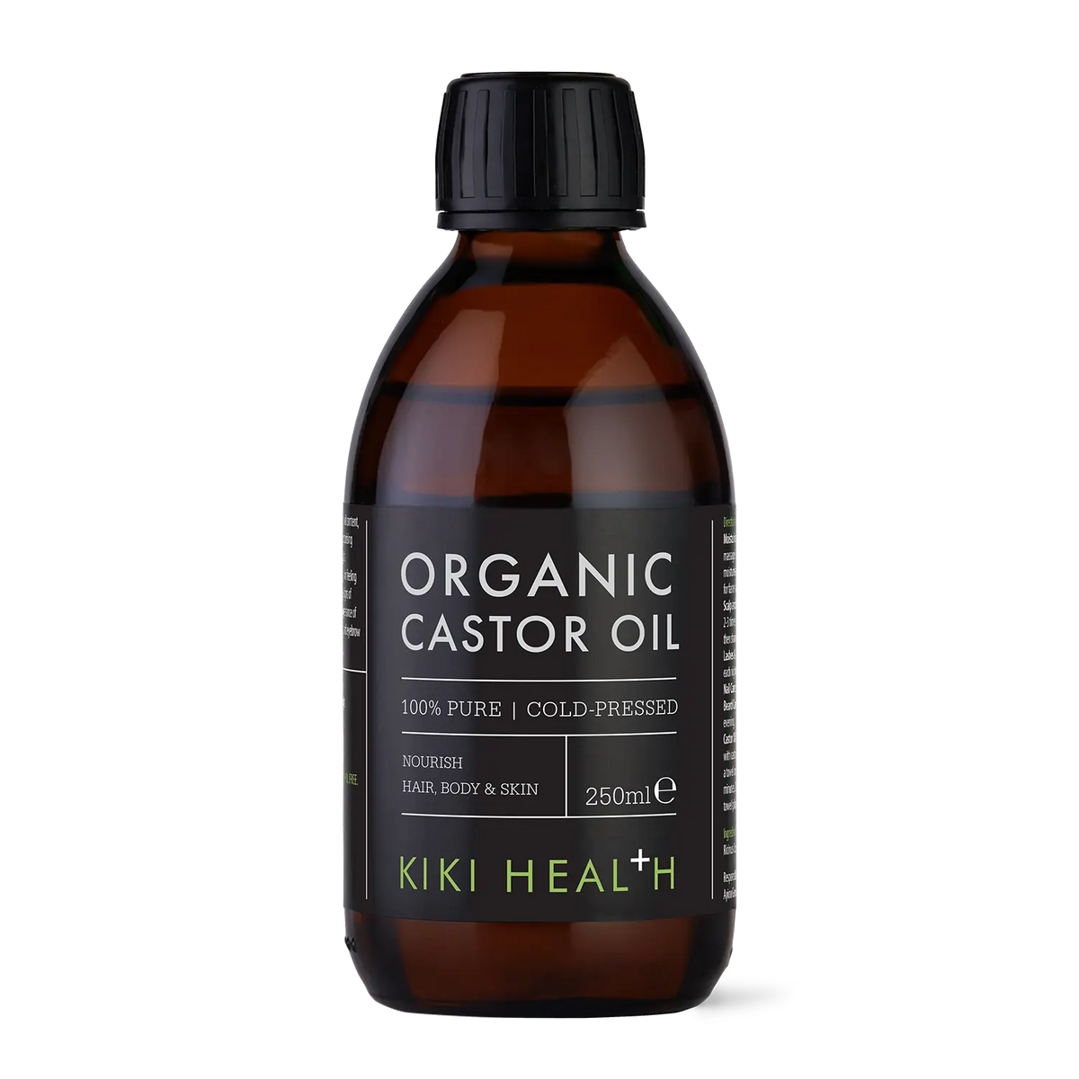 Castor Oil (Óleo de Rícino) Organic 250ml - Kiki Health