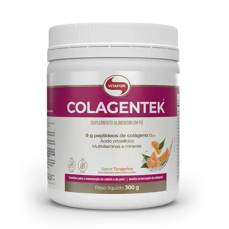 Colagentek-300g-Tangerina-Vitafor