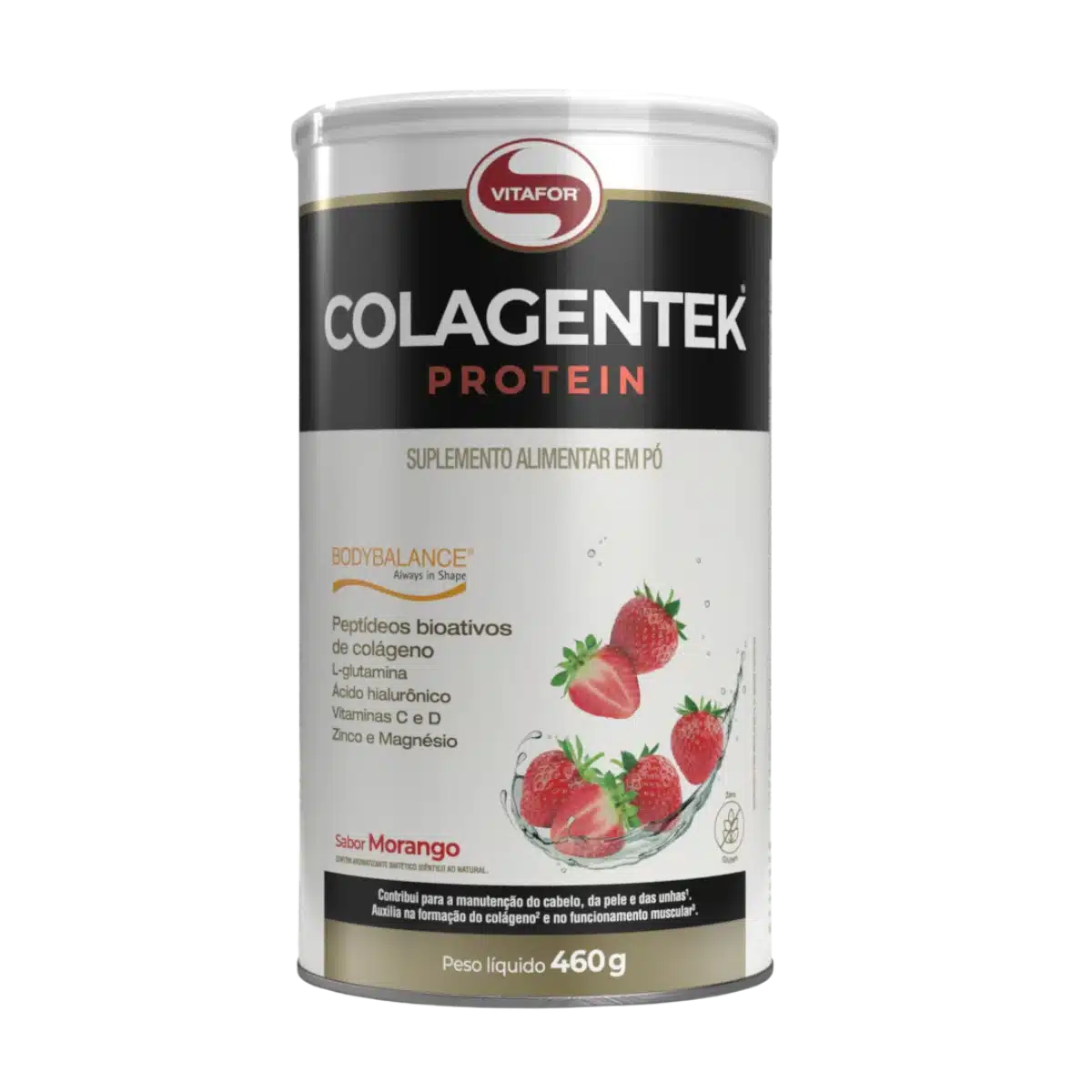 Colagentek-Protein-Morango-460g