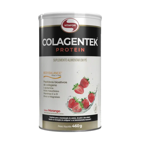 Colagentek-Protein-Morango-460g