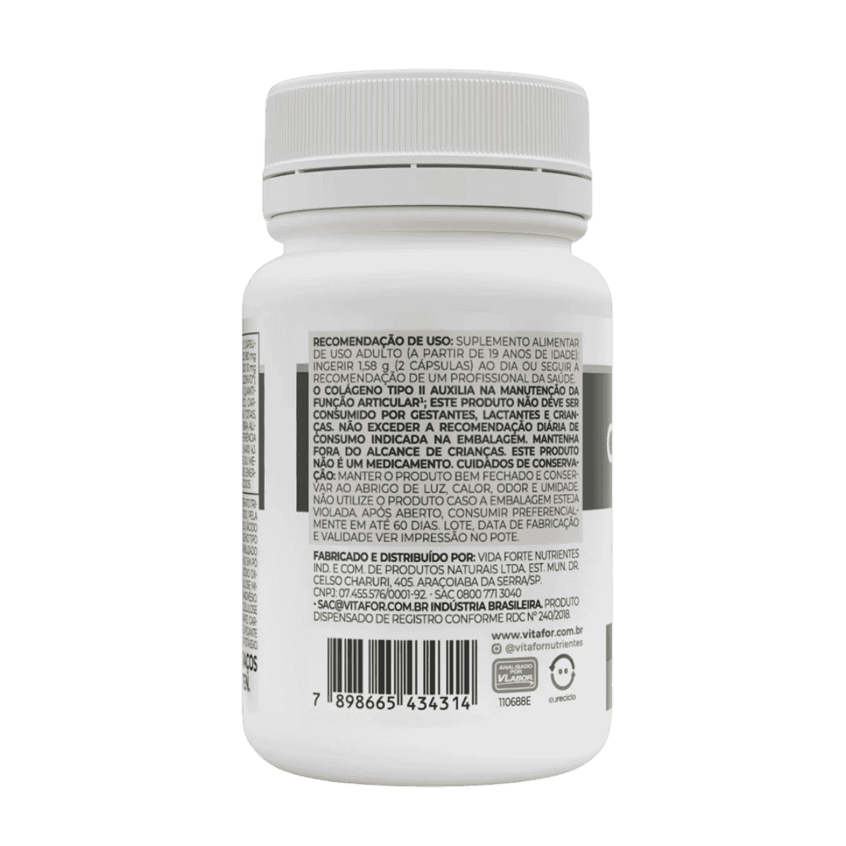 Colagentek-Tipo-II-30cap-Vitafor-2