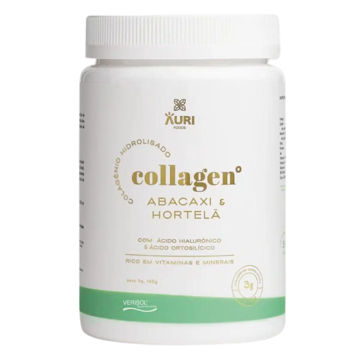 AuriFoods Colágeno Abacaxi e Hortelã Verisol, 150g