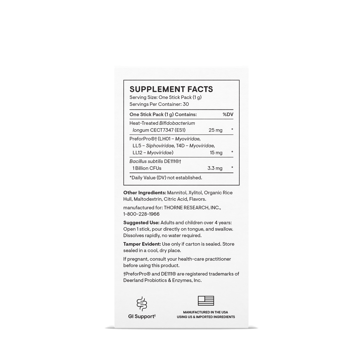 Complete Biotic 30stick - Thorne