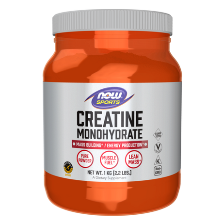 Creatine Monohydrate 1kg 5000mg - Now