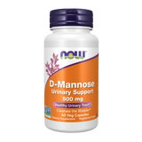 D-Mannose 500mg 60vcap - Now Foods