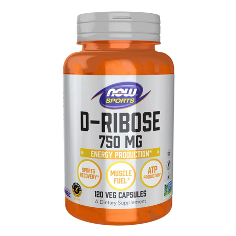 D-Ribose-750mg-120vcap-Now