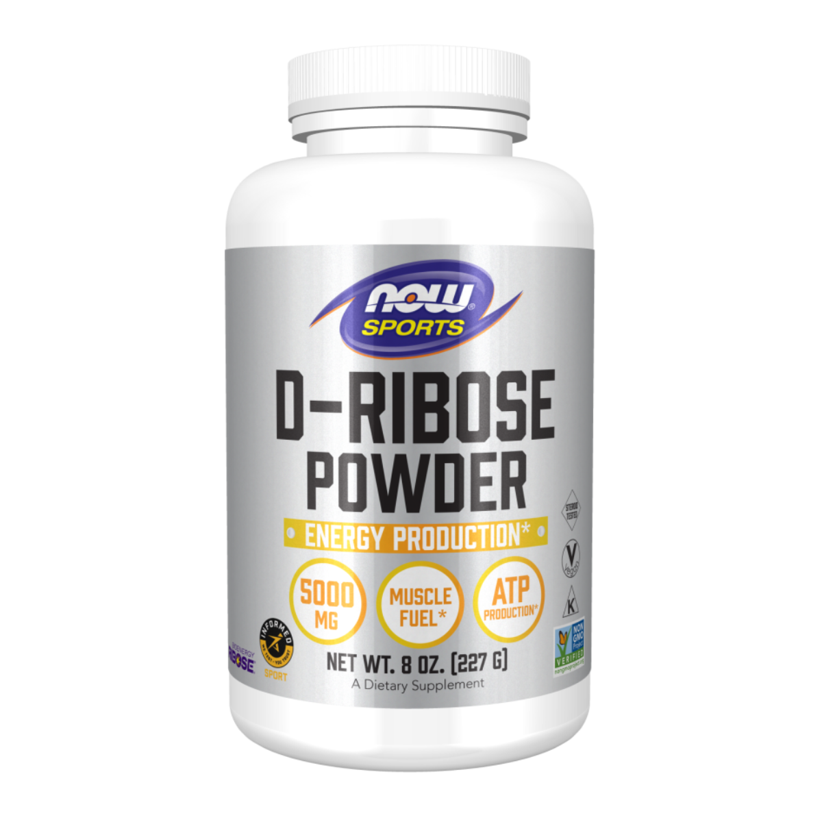 D-Ribose Powder 227g - Now Foods