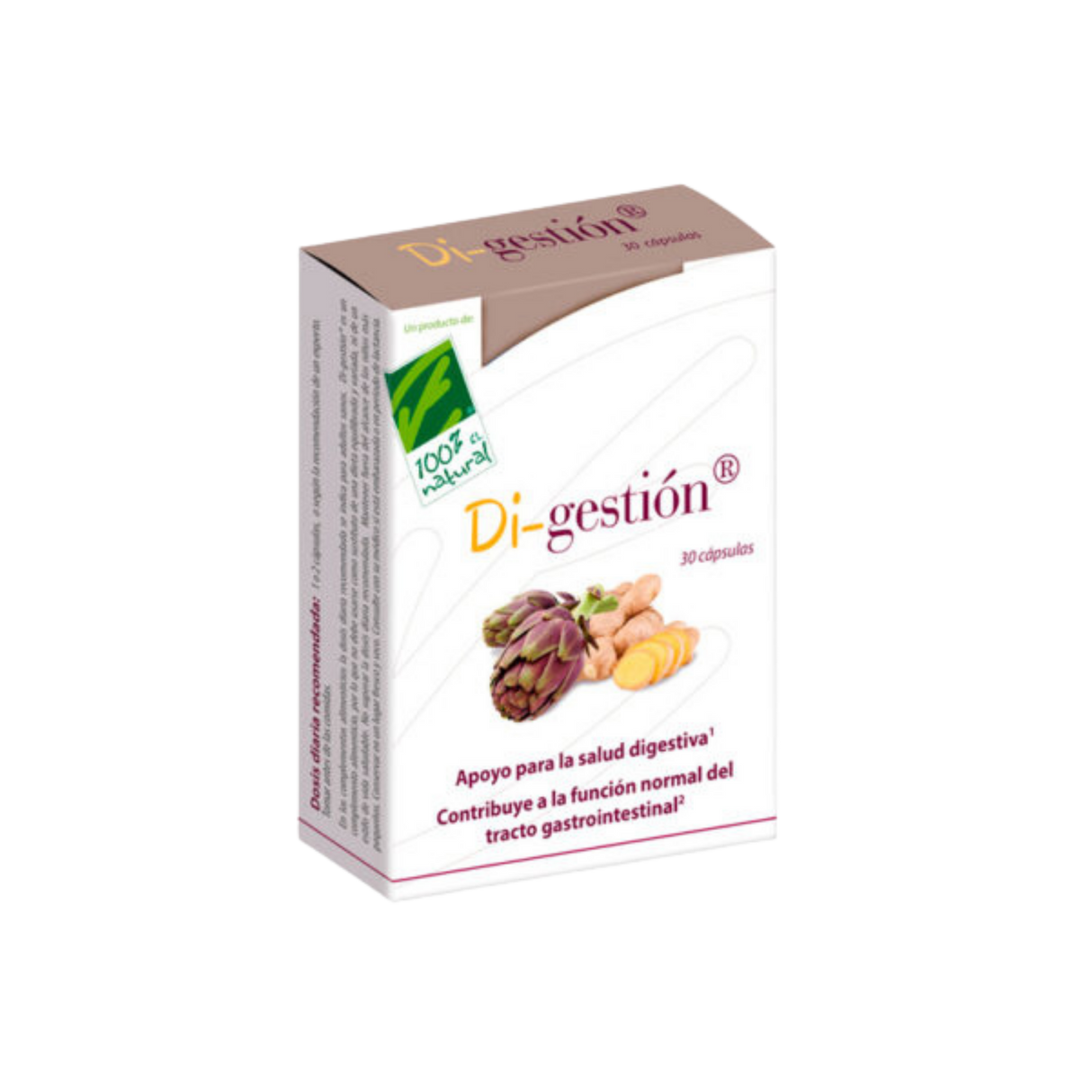 Di-gestión 60cap – Cien por Cien Natural