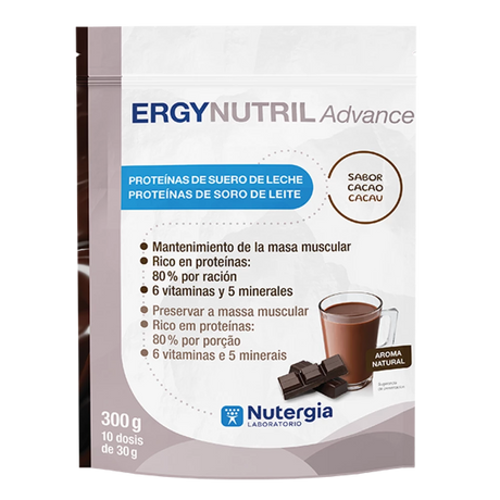 Ergynutril Advance Cacau 300g - Nutergia