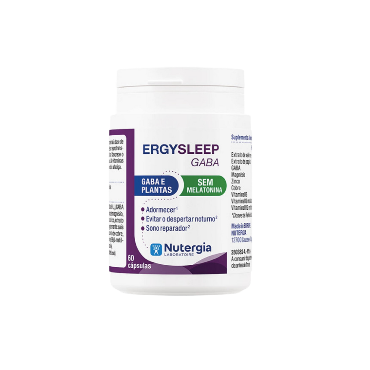 ErgySleep Gaba 60cap – Nutergia