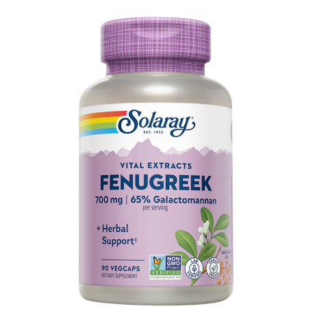 Fenugreek Seed Extract 700mg 90vcap - Solaray
