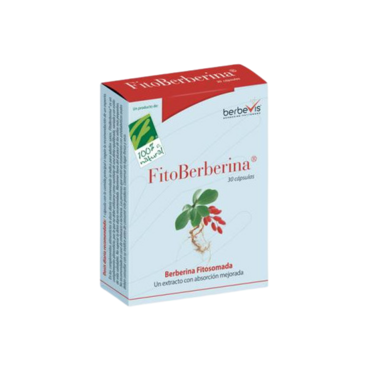 Fitoberberina 30cap – Cien por Cien Natural