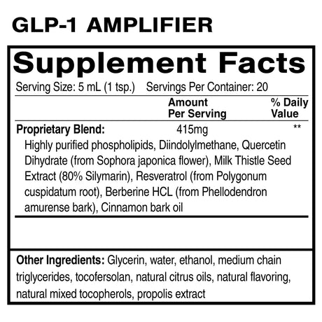 GLP-1 Amplifier 100ml - Quicksilver