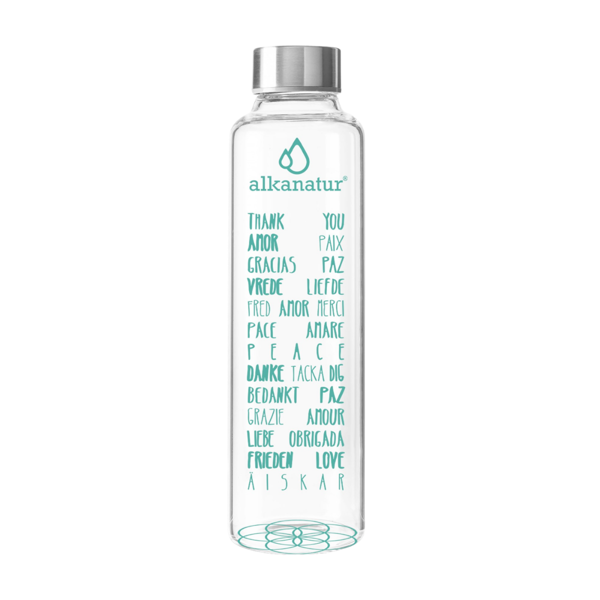 Garrafa Borosilicato 500ml - Alkanatur