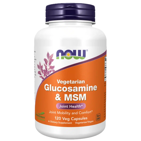 Glucosamine-MSM-Vegetarian-120vcap-Now