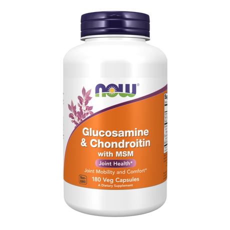 Glucosamine &amp; Chondroitin with MSM 90cap - Now Foods