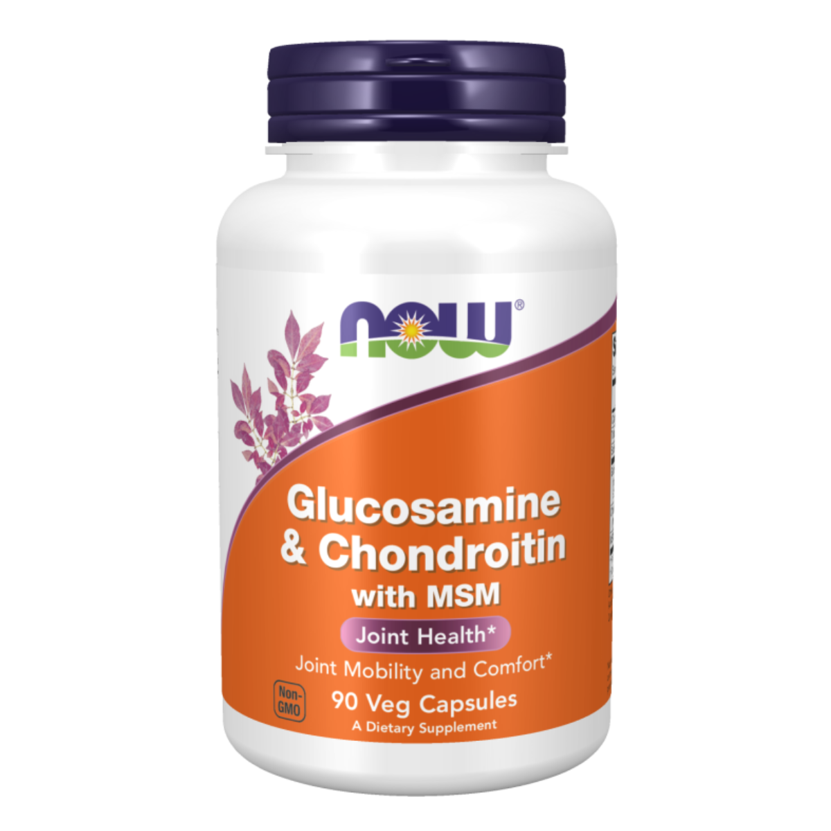 Glucosamine &amp; Chondroitin with MSM 90cap - Now Foods