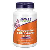 Glucosamine &amp; Chondroitin with MSM 90cap - Now Foods