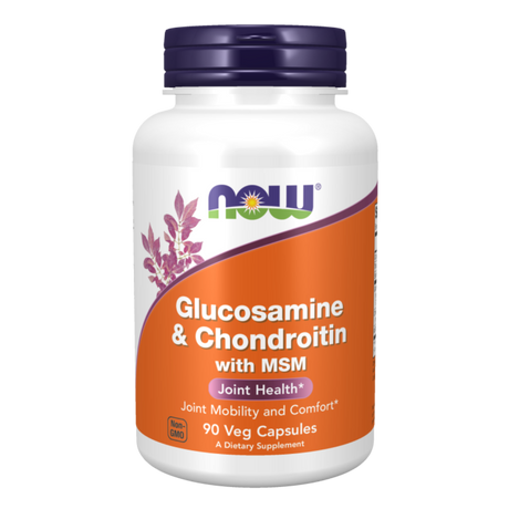 Glucosamine &amp; Chondroitin with MSM 90cap - Now Foods