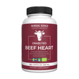 Beef Heart Bio Grass Fed 180cap - Nordic Kings